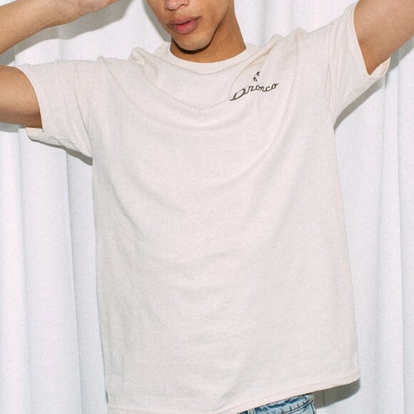 Ford Bronco T-Shirt Logo Tan Short Sleeve Tee Shirt - Picture 2 of 7